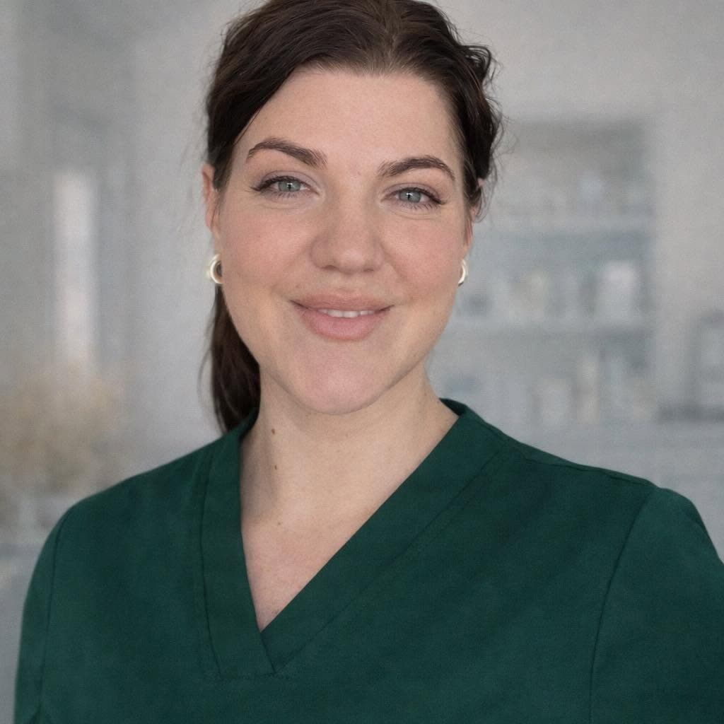 Portrait of an aesthetics practitioner